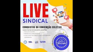 Live sobre a Conveção Coletiva de Trabalho 20242026  Sindicato dos Trab no Vestaurio de N Friburgo [upl. by Brenk]