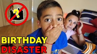 BIRTHDAY DISASTER FOR 8 YEAR OLD SO SORRY  The Royalty Family [upl. by Nylanaj154]