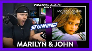 Vanessa Paradis Reaction Marilyn amp John An 80s Stunner  Dereck Reacts [upl. by Anyat]