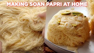 how to make soan papri at home [upl. by Wivinia]