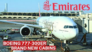 EMIRATES Brand New BOEING 777300ER Economy  Dubai  Nice  Flight Review [upl. by Sally741]