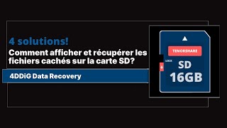 4 façons dafficher et de récupérer des fichiers cachés sur une carte SD [upl. by Ecnar]