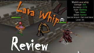 Runescape 3 Lava Whip PvP Review [upl. by Acessej]