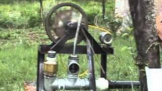 motor de ariete con generador electrico [upl. by Belac]