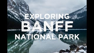 Exploring Banff National Park in November [upl. by Jacquette361]