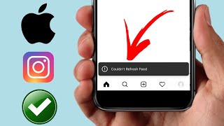 How to Fix Instagram Couldn’t Refresh Feed on iPhone  couldnt refresh feed instagram problem [upl. by Woodward42]