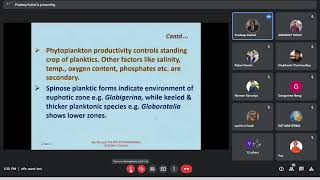 Application of foraminifera P K KATHAL 2021 09 02 13 08 16 [upl. by Marlane236]