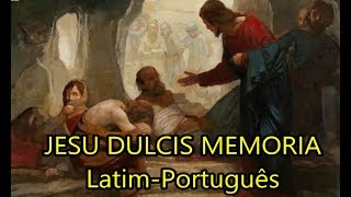 Jesu Dulcis Memoria  Legendado PTBR [upl. by Asilehs]