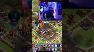 Good Fireball value  termynater on Twitch ClashofClans gaming coc clips clashofclansclips [upl. by Nevaj]