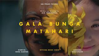 Sal Priadi  Gala bunga matahari Official Music Video [upl. by Annaeirb]