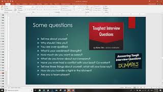 Job Hunt Workshop Toronto Canada  May 2020 by Behshad Sabah part 6 [upl. by Tsew195]