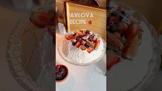 Pavlova 🫐🍓 [upl. by Yahiya]