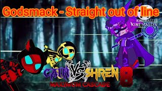 Godsmack  Straight out of line AMV Cain vs Shren 8 [upl. by Notlehs]