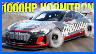 Forza Horizon 5  Do It Yourself Hoonitron Build FH5 Audi RS ETron GT [upl. by Nataline]