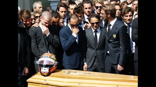 Jules Bianchi Funeral in Nice [upl. by Nodyarg]