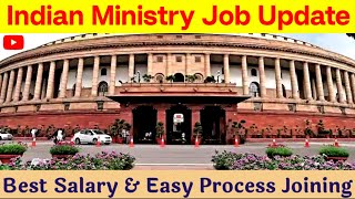 Delhi ministry department job  Central government departmental job [upl. by Kast957]