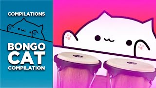 Bongo cat meme compilation 37 songs [upl. by Anelet101]