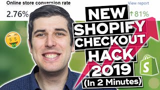 NEW FREE ULTIMATE SHOPIFY CHECKOUT HACK 2019 UPDATED  CONVERSION PIRATE HACK [upl. by Firooc]