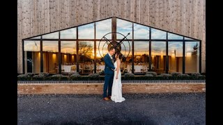 Hanbury Barns Wedding Venue  Sam  Kev Mini Trailer [upl. by Heyman]