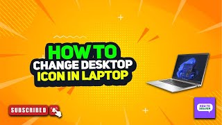 How to change desktop icon in laptop 2024 [upl. by Lisle251]