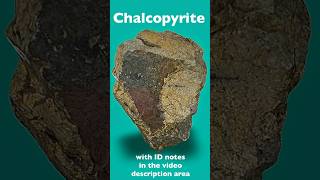 Chalcopyrite Mineral IDd [upl. by Raynard]