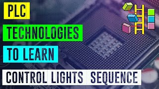 RSLOGIX 500PLC Control Lights in a Sequence [upl. by Conlon570]