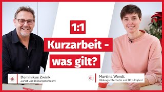 Kurzarbeit Die wichtigsten Fragen für Arbeitnehmer und den Betriebsrat [upl. by Nisse]