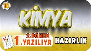 10sınıf Kimya 2Dönem 1Yazılı Hazırlık 2023 [upl. by Wilhelm]