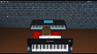 Rosemarys Piano Theme  The Giver by Marco Beltrami on a ROBLOX piano [upl. by Mckee]