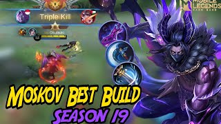 CARA MAIN MOSKOV SEASON 19  MOSKOV BEST BUILD [upl. by Ekram]