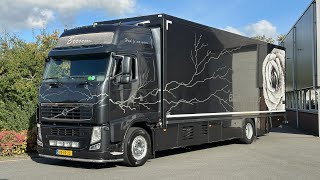 VOLVO FH 420 6X2 FLOWER TRUCK HORSES  RACE TEAM  HOLLAND TRUCK [upl. by Emirac]