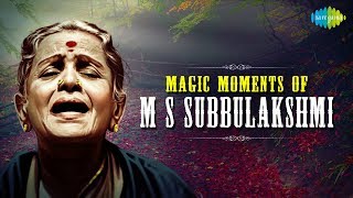 Magic Moments of MS Subbulakshmi  Carnatic  Classical Songs [upl. by Leontine]