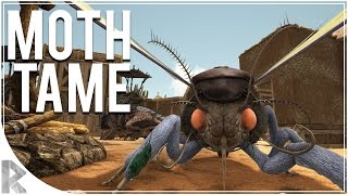 MothLymantria amp TREX Tame  Ark Survival Evolved Scorched Earth DLC  Part 8 Ark Scorched Earth [upl. by Oisorbma]