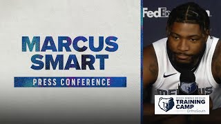 Marcus Smart  Grizzlies Media Day [upl. by Nichole]