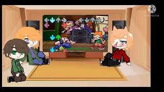 Eddsworld react to tom as pico parte 1 [upl. by Surazal]