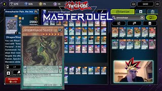 YuGiOh Master Duel Amorphage Magician Deck Profile [upl. by Mindi]