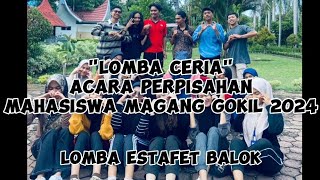 Lomba Ceria Estafet Balok Full [upl. by Kayne926]