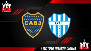 BOCA JUNIORS VS GIMNASIA Y TIRO EN VIVO ⚽️ ⚽️ ⚽️  🚨🚨 DEBUTA DIEGO MARTINEZ 🚨🚨 AMISTOSO [upl. by Kearney834]