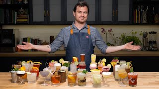 50 Cocktails you NEED to know How to be a better Bartender [upl. by Akemet]