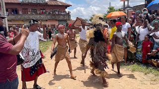 THE BIGGEST NEW YAM FESTIVAL IN NIGERIA  ETONO CENTRAL COMMUNITY [upl. by Paff]