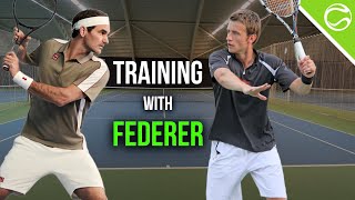 My Training with Roger Federer [upl. by Atsyrc]