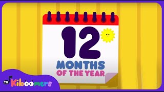 MONTHS OF THE YEAR  The Kiboomers PRESCHOOL SONGS amp NURSERY RHYMES FOR LEARNING shorts kidssongs [upl. by Ennail]