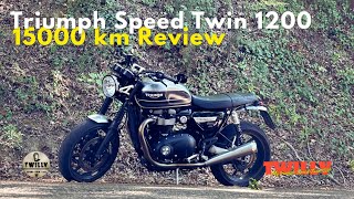 Primi 15000 Km con Triumph Speed Twin 1200 [upl. by Ajnek]