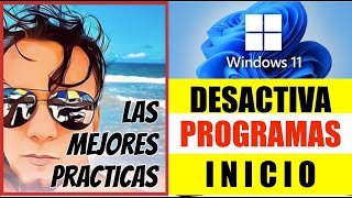 Como desactivar deshabilitar eliminar aplicaciones programas AL INICIO WINDOWS Official wisf [upl. by Elam]