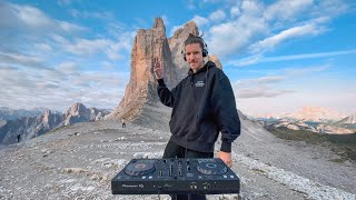 sunrise deep house mix at the dolomites [upl. by Nelehyram]