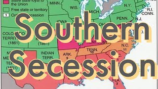 APUSH 101  Unit 5 Lesson 3  Southern Secession [upl. by Sheepshanks]