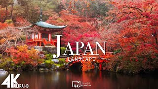 FLYING OVER JAPAN 4K UHD Amazing Beautiful Nature Scenery with Relaxing Music  4K VIDEO ULTRA HD [upl. by Lisab695]