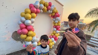 Balloon Game With Family 😍 Kon Jeetega [upl. by Selhorst891]