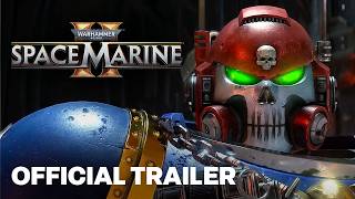 Warhammer 40k Space Marine 2  Official Gameplay Overview Trailer [upl. by Nahshu]