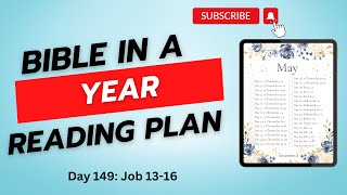 Day 149  Job 1316 Bible in a Year Reading Plan [upl. by Fara60]